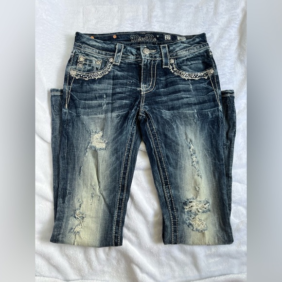 MISS ME bootcut Jeans - Picture 2 of 7